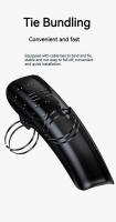 Fijación De Parachoques De Bicicleta Shell Duro 1/2PCS Guardabarros Delantero Y Trasero Para Neumáticos Y Ruedas MTB Accesorios De Ciclismo - details 9