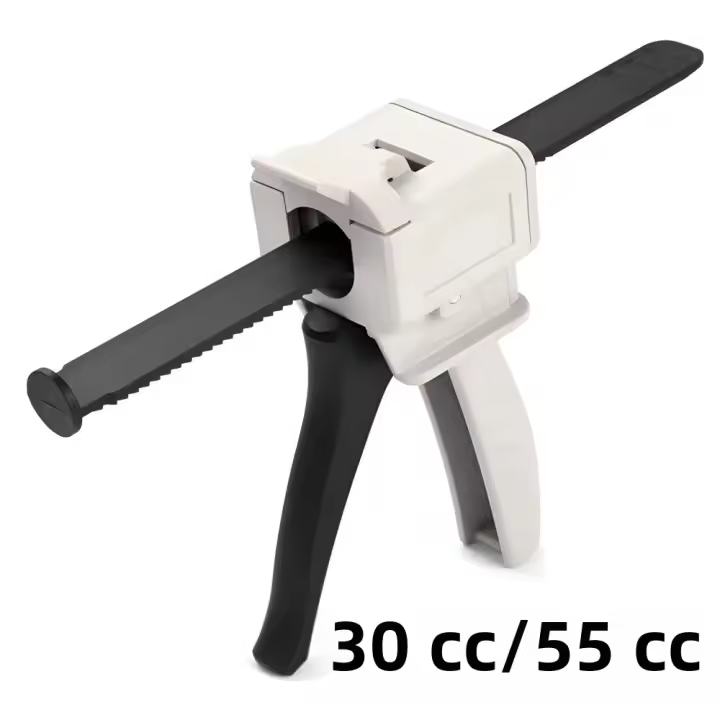 Pistola De Pegamento Manual Para Uso Doméstico 30cc/55cc Herramienta De Mano Para Liquido UV De Silicona Y Vidrio Sin Químicos Peligrosos - 1
