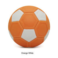 Balón De Fútbol Orange De Alta Densidad Superficie Resistente Al Desgaste Indentación Rotación Curva Para Deportes Al Aire Libre - details 7