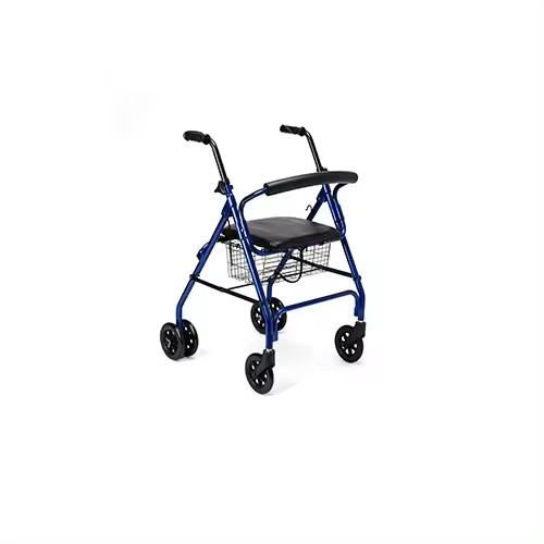 Andador para Adultos con Asiento y Ruedas - Frenos a Presión - 1