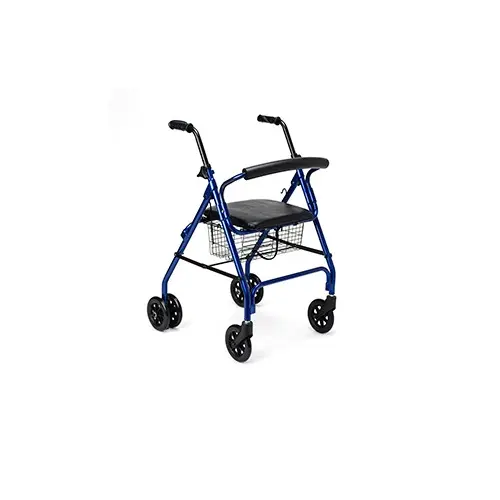 Andador para Adultos con Asiento y Ruedas - Frenos a Presión - 1