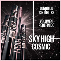 Maybelline New York | Máscara de pestañas Lash Sensational Sky High Cosmic. Pestañas con altura: Longitud sin límites + Volumen redefinido con pigmentos ultra negros con extracto de bambú. - details 0