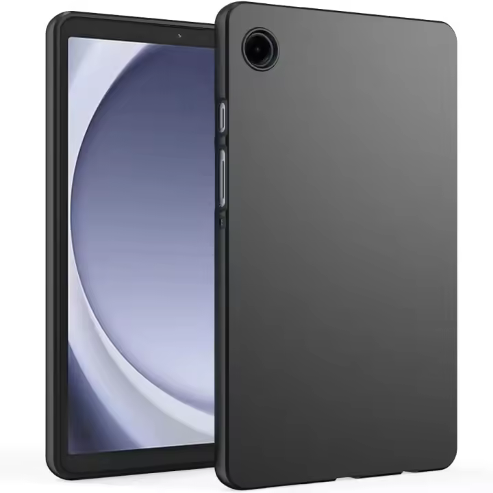 Funda Suave De Silicona TPU Para Samsung Galaxy Tab A9 plus 2023 10.9 S7 S8 S9 FE plus Ultra 12.4 Protectora Casual Negro - 1