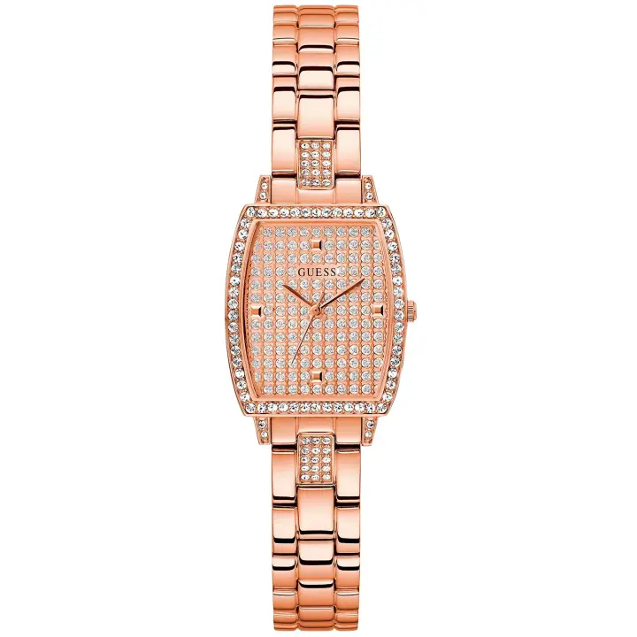 Guess Brillant Gw0611l3 Reloj De Pulsera Analógico Para Mujer Color Dorado - 1