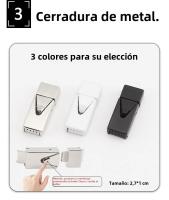 Cordones Sin Atar De Tira Elástica Y Colorida Con Bloqueo De Metal Para Zapatos Cómodos Y Rápidos De Desatar SMATLELF - details 4