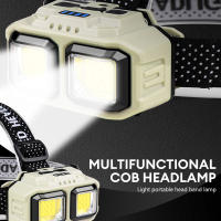 Linterna Frontal Recargable 1000 Lumen LED Con Luz Blanca Roja Impermeable Para Camping Pesca Y Actividades Al Aire Libre - details 1