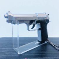 Pistola De Juguete De Aleación 1:3 92F Adorno Para El Hogar Decoración De Artefactos De Metal Desmontable Regalo Para Fiestas Colgante Para Llaves - details 1