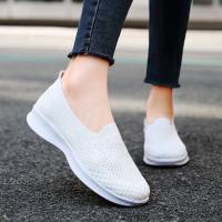 Zapatillas De Mujer Transpirables De Malla Ligeros Y Suaves Para Primavera/Otoño Talla Grande Zapatos Casuales Para Parejas - details 7