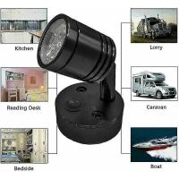 2 Unidades 12V Led Spot Luz de Lectura Lámpara de Cabecera de Parada Interrupción Regulable Autocaravana Caravana Flexible Cylinder Iluminación Interior Para El Barco Autocaravana () - details 0