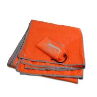 Tarp Para Acampar Y Senderismo Impermeable Ultraligera Con Bolsa Alfombra De Picnic Para Suelo Del Tienda De Campaña Tamaño 210x150cm/210x200cm Colores Naranja/Gris - details 7