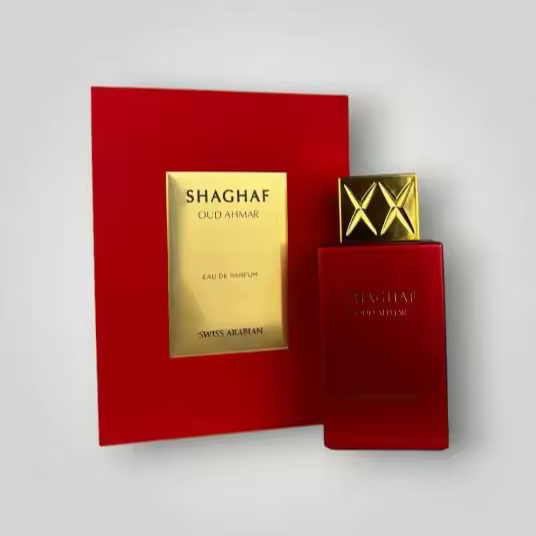 Shaghaf Oud Ahmar de Swiss Arabian: Perfume Árabe 100% Original – Eau de Parfum Unisex con la Esencia Intensa del Oud y la Elegancia Oriental - 1