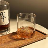 Vaso De Whiskey Montaña Japonés 3D Vintage Vino De Glaciar Vaso De Vodka Eco-amigable Material De Vidrio Caja De Regalo De Madera - details 0