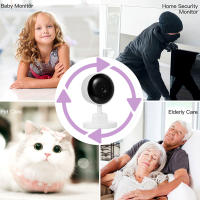 Monitor De Bebé KERUI Con Montaje En Pared Cámara IP HD Video WiFi Mini Sensor De Movimiento Temperatura Y Sonido Compatibilidad Tuya Smart Home - details 2