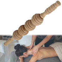 Masajeador De Madera Manuales Para Alivio Del Músculo Herramienta De Terapia Corporal Rodillo De Masaje Para Celulitis Trigger Point Stick - details 2