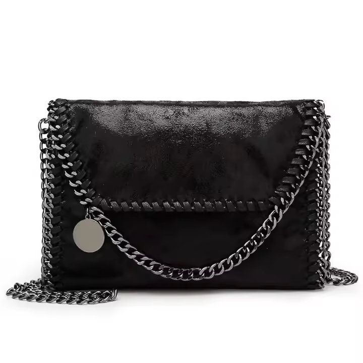 Diseño de la cadena del hombro para las mujeres cuero suave acolchado moda mensaje crossbody bolso - 1