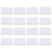 10 Pcs Magnets Para Nevera Material De Transferencia De Calor Blanco Decalcomanía Magnética Simplicidad Para Decoración Personalizada - details 1