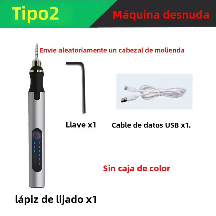 Mini Engraver Eléctrico Wireless Con Batería Herramienta Rotativa Cordless Para Joyería Y Metal Tratamiento De Superficies DIY - 1