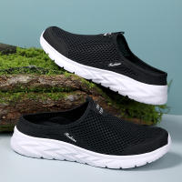 Nuevos Sandalias De Medio Tobillo Para Hombres Tenis De Malla Transpirable Zapatos De Playa Casuales Zapatillas De Verano De Lona Slip on Antideslizantes Tamaño True Fit - details 6