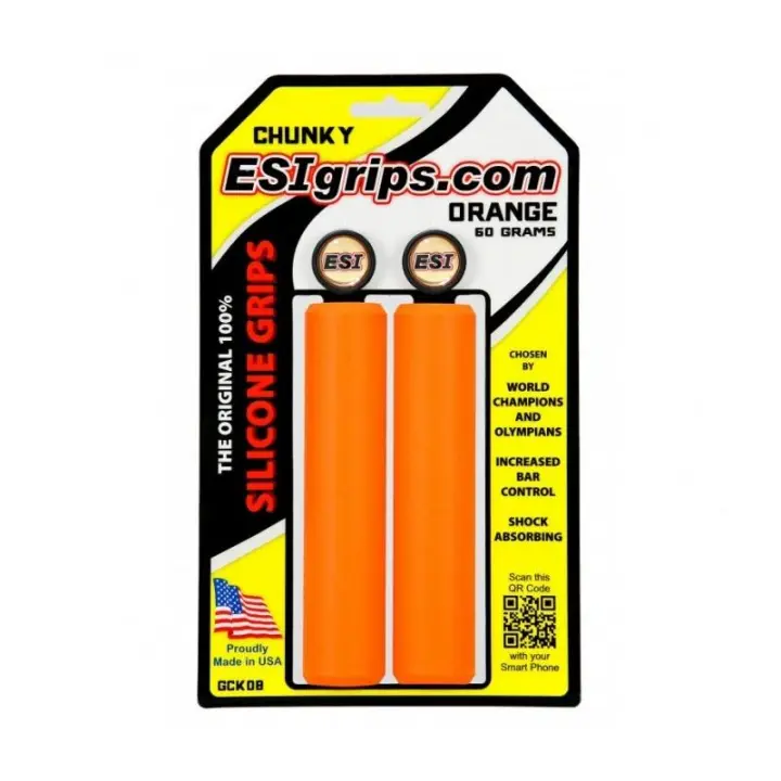 EsiGrips Puños Chunky Naranja EsiGrips Puños Chunky Naranja ESIGRIPS   de ciclismo para bicicleta - 1