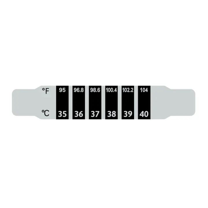 Etiquetas De Temperatura Para Cabeza De Niños 1-10PCS LCD Digital Display Cuidado Infantil Herramientas De Medición Precisa Y Color-Cambiante - 1