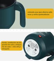 Mini olla eléctrica para 1 o 2 personas, multicocina, antiadherente, de doble capa, multifunción, vaporera, ollas para cocinar en casa - details 5