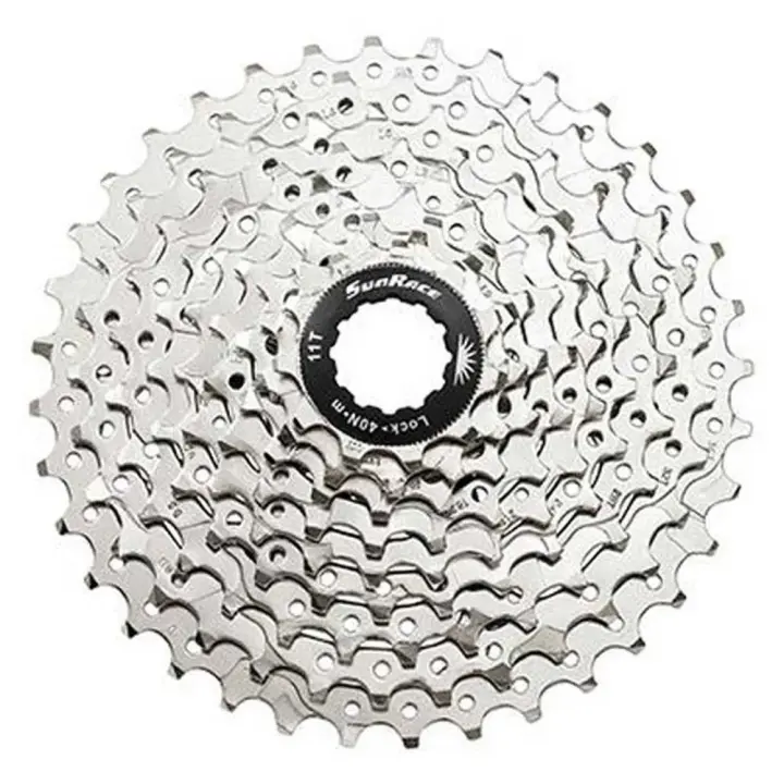 Componentes Cassettes Sunrace Cassette M96 Plateado - 1