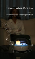Luz Nocturna Con Paisaje Lunar Y Bluetooth Recargable Para Dormitorio Iluminación Atmosférica Para Niños Regalo De Navidad Dimmer Sin Etapas Incluye Batería Recargable - details 7