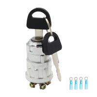 Interruptor De Ignición Universal Para Coche Barco 12V 4 Posiciones ON/OFF/Start Con 2 Llaves Para Motor De Gasolina Maquinaria Agrícola - details 0