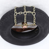 Cadenas De Neumáticos Antideslizantes Para Coche 2pcs Cadena De Seguridad Anticongelante Para Automóviles Resistentes Al Escorches - details 5