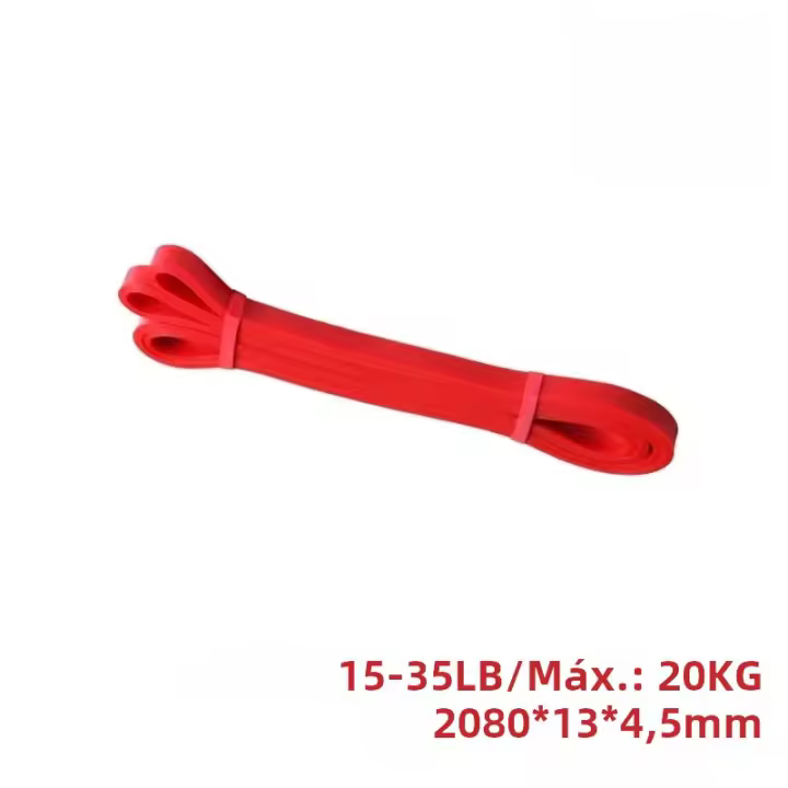Banda Elástica De Entrenamiento De Fuerza Resistencia Latex Para Yoga Y Fitness Multiusos Aumento De Cuerpo Espesor Diferente Pack De 1/5 Piezas - 1