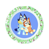 Set de Vajilla Bluey 5 piezas, Desayuno Infantil Bluey y Bingo Incluye Plato, Cuenco, Vaso y Cubiertos, Regalo para Niños y Niñas, Cumpleaños, Libre de BPA, Apto para Microondas - details 3