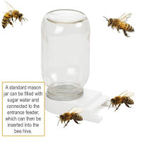 Alimentador de agua de colmena de plástico, estación de riego de abejas, alimentador de abejas para apicultura exterior - details 4