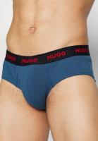 Slip Hugo Boss -3 Pack- Cotton Stretch (Azul, Blanco y Gris) - details 0