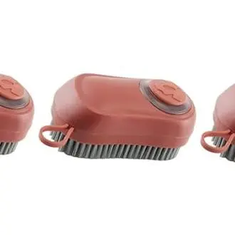 Verde Cepillo de Baño Agregar y Lavabo Ducha Fregar para Ropa Llenado de Pisos Limpieza de Alfombras Cerdas Líquido Scrub Zapatos Soft Flexible Lavandería Portátil Lavado Automático - 1