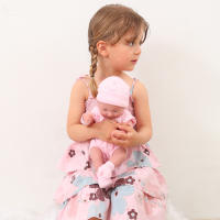 Muñeca Bebe Reborn De 35cm Silicona Realista Para Niñas Y Niños Muñeca Emoticon Llorando Juguete Interactivo Para Niños Mayores De 3 Años - details 13