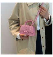 Nueva Mini Bolso De Mano Para Mujer 2025 Color Sólido Estilo Moda Popular Bolso Cruzado Pequeño Para Todas Las Estaciones Material PU - details 25