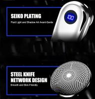 FGNS Mini Afeitadora Eléctrica Portátil, Maquinilla de afeitadora eléctrica para Hombres portátil mini, Afeitadora de Bolsillo Portátil, USB afeitadora recargable, sin Dolor afeitadora en seco y húmedo - details 3