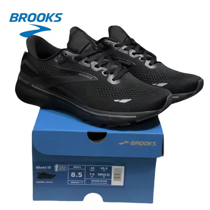 Zapatos Casuales Para Hombre BROOKS Ghost 15 Con Devolución De Energía Y Amortiguación Superior Para Cada Paso Que Da - 1