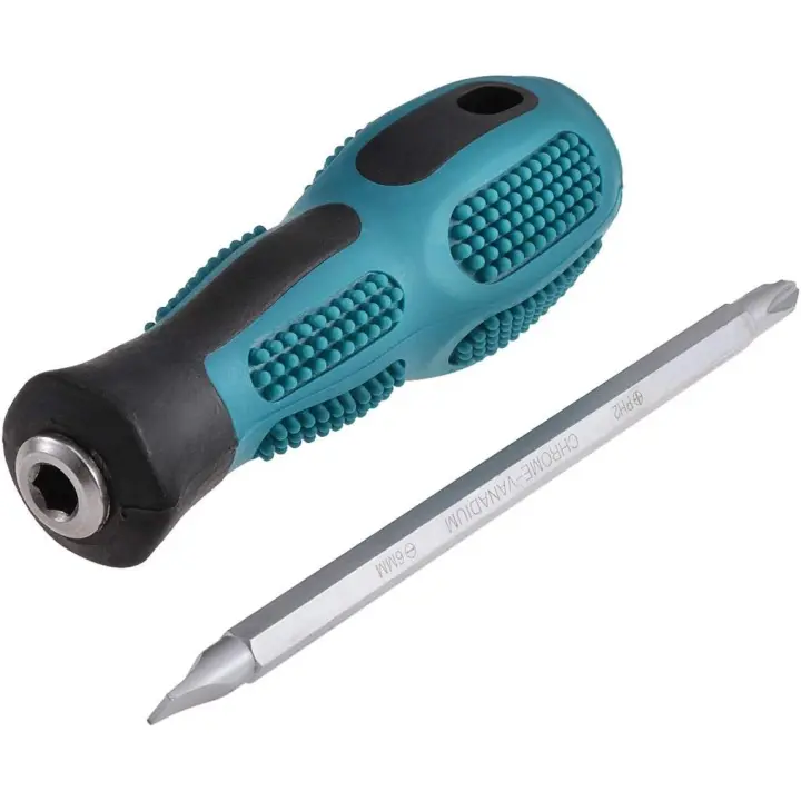 Destornillador Phillips de cabeza plana de doble propósito de 6 mm Destornillador Phillips de cabeza plana de 100 mm de largo para uso profesional y doméstico - 1