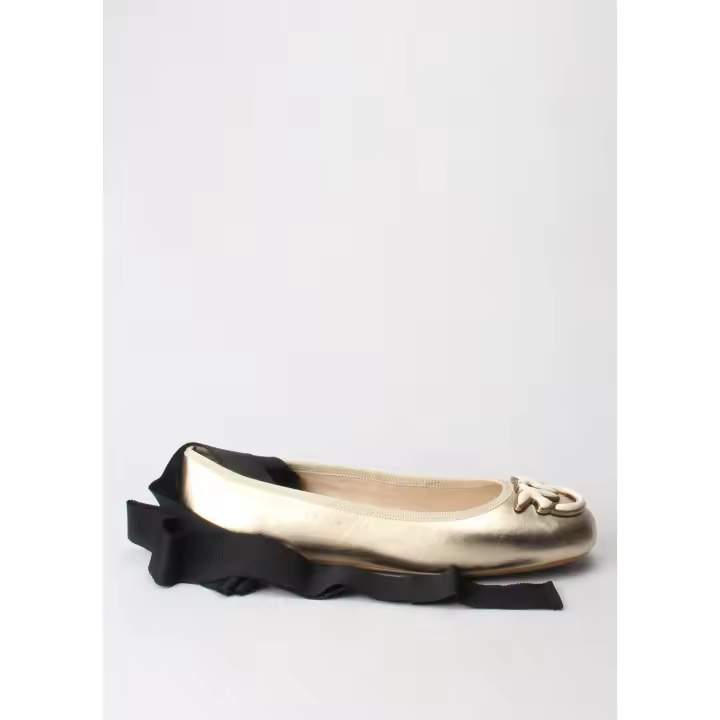 gioia 02 bailarina laminado light gold PINKO - 1