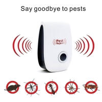 Repelente Ultrasonido Seguro De Plagas Efectivo Contra Ratones Cocodrilos Mosquitos Insectos Para El Hogar Verano Eliminador De Plagas - details 5
