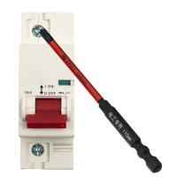 Juego De 4 Piezas De Puntas De Destornillador Eléctrico Con Imán Slotted Cross FPH1 FPH2 FPH3 FPZ1 FPZ2 FPZ3 Multifuncional Antideslizante De Acero De Aluminio - details 11