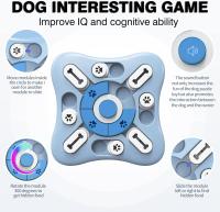 Juguetes de puzzle para perros, juguetes interactivos para perros inteligentes grandes, medianos y pequeños, juguetes de puzzle para perros, juguetes de estimulación intelectual para perros para el entrenamiento, juguetes masticables para bocadillos para - details 2