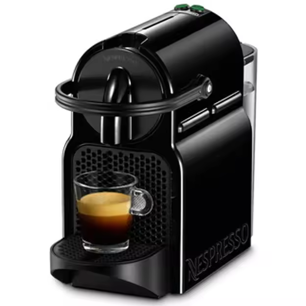 Delonghi - Cafetera de cápsulas EN80.B 19 bares con diseño negro compacto para uso doméstico y oficina, potencia 1260 W - 1