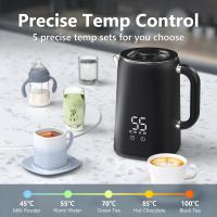 1.7L Hervidor de Agua Electrico Control de Temperatura 45-100 °C, Apagado Automático, Inoxide Kettle Maple, 1500W - details 2
