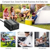 Inversor De Potencia Para Coche 150W Onda Senoidal Pura Enchufe Estadounidense Salida 110V 1A / 2.1A Puerto USB Carga Rápida Adaptador De Voltaje Multifuncional - details 9