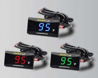 Medidor De Temperatura De Agua Para Motocicleta Universal Digital Estilo Delgado En Fahrenheit Adecuado Para NMAX XMAX Color Azul Rojo Verde - details 1