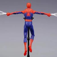 Figura De Acción Spider-Man into the Spider-Verse Sv Peter B. Parker Sentinel Miles Modelo De Juguetes PVC Para Coleccionistas - details 3