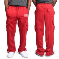 Pantalones Tácticos Casuales Para Hombre Con Múltiples Bolsillos Pantalones De Entrenamiento Sueltos Y Rectos Para Al Aire Libre Estilo Safari De Polyester Y Fleece Cierre Ajustable - details 3