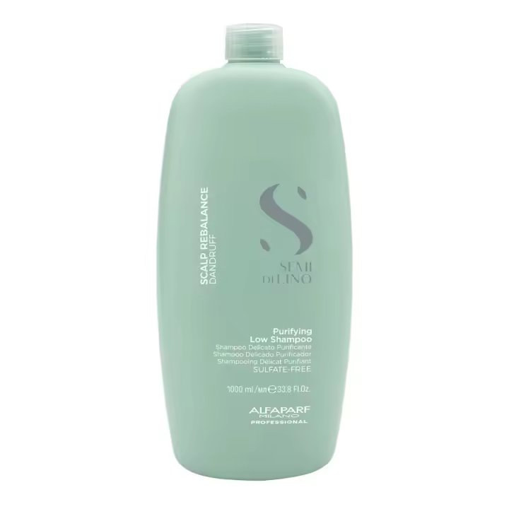 Alfaparf Milano Semi Di Lino Scalp Rebalance Purifying Low Shampoo 1000ml - 1